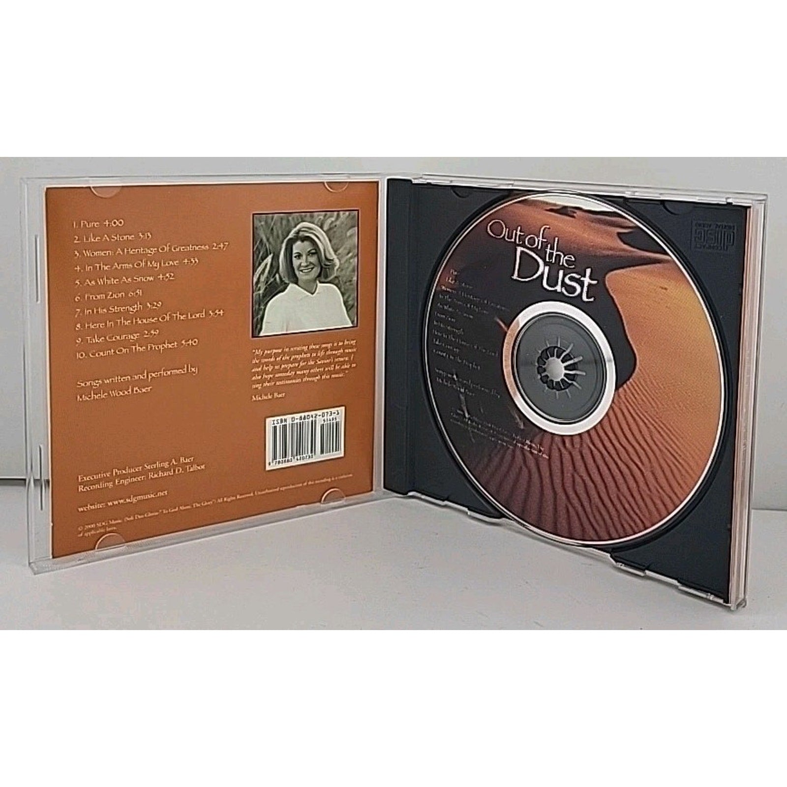 Out Of The Dust by Michele Baer (CD, 2000, SDG)
