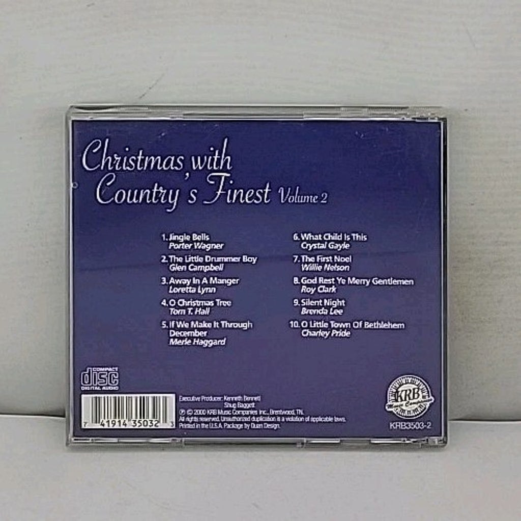Christmas with Country's Finest Vol 2 CD Porter Wagoner Loretta Lynn