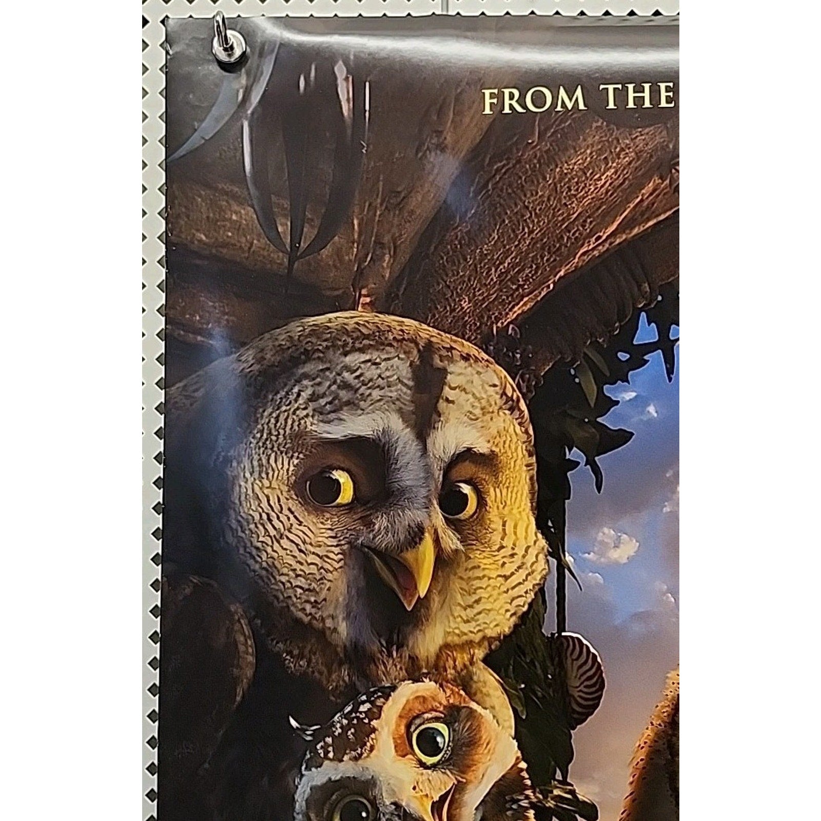 Legend Of The Guardians The Owls Of Ga’Hoole Movie Poster 27x40 D/S Helen Mirren