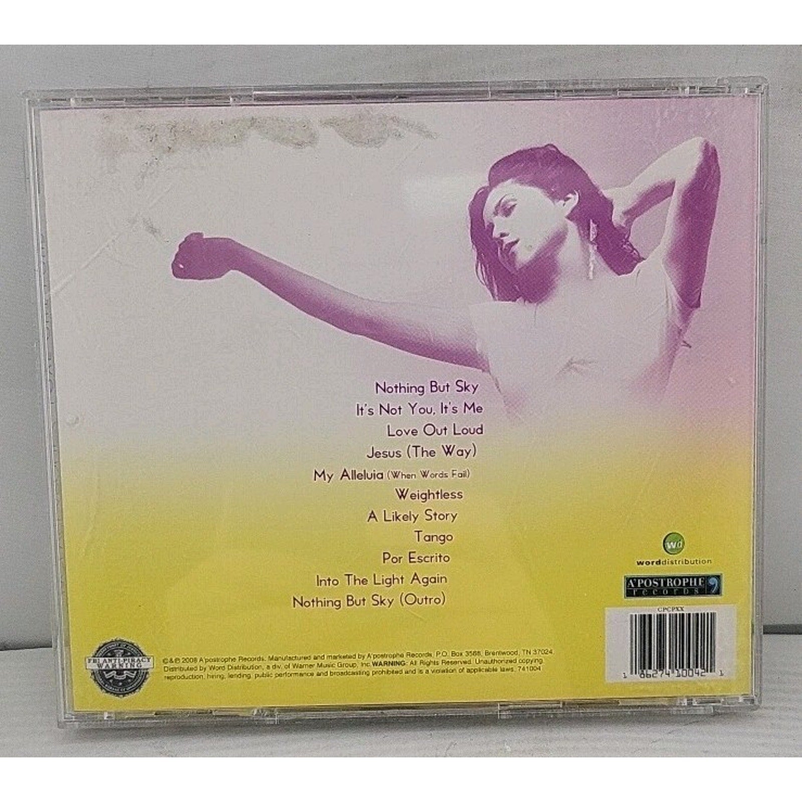 Love out Loud by Jaci Velasquez (CD, Mar-2008, Apostrophe Records)