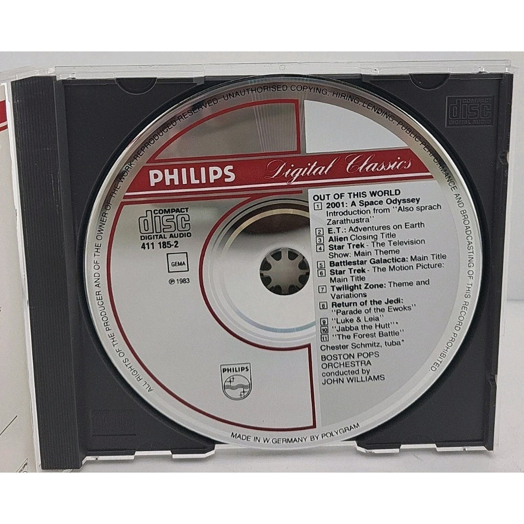Out of This World by John Williams (Film Composer)/Boston Pops Orchestra (CD,...