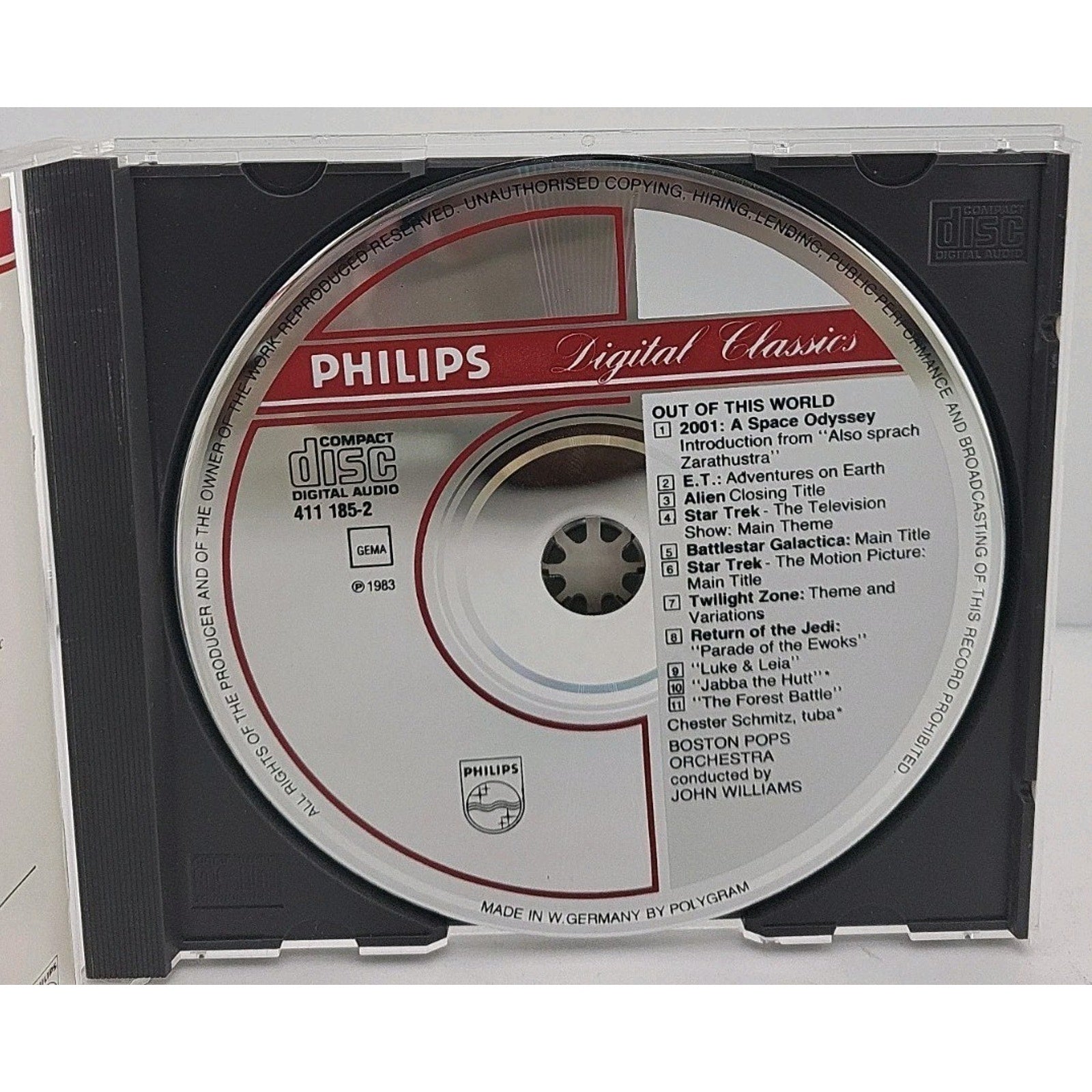 Out of This World by John Williams (Film Composer)/Boston Pops Orchestra (CD,...