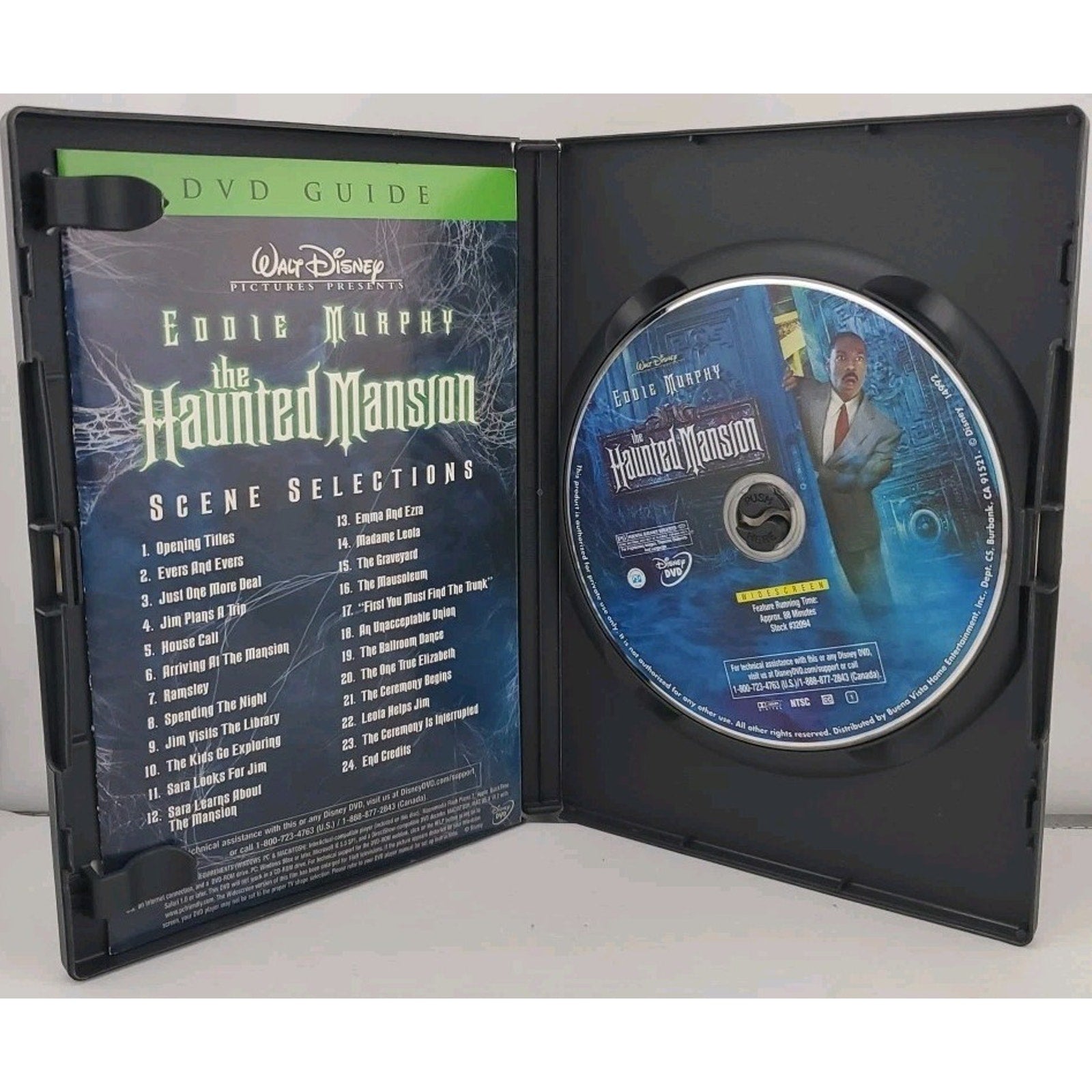 The Haunted Mansion (DVD, 2003)