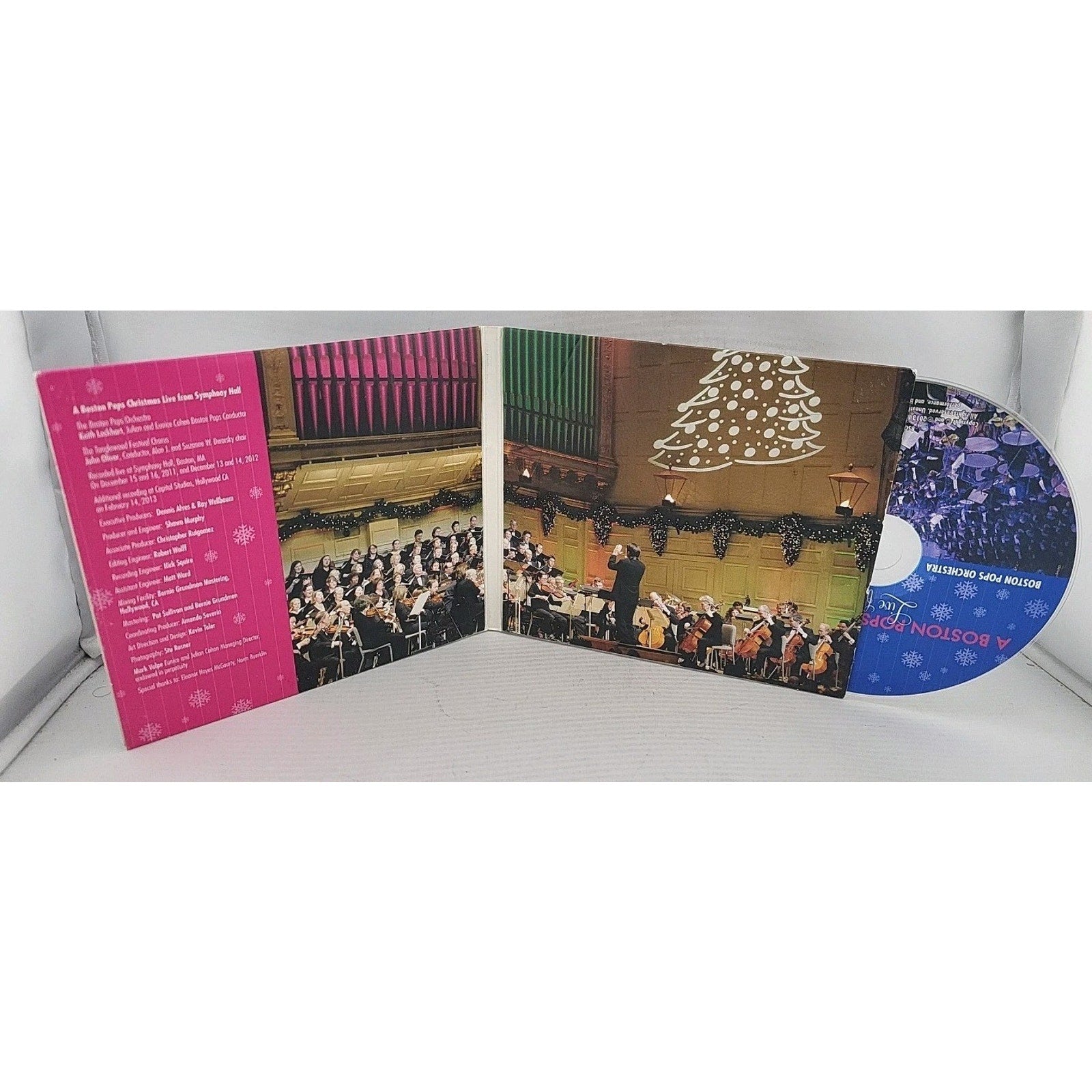 Boston Pops Christmas: Live from Symphony Hall by Boston Pops Orchestra (CD,...