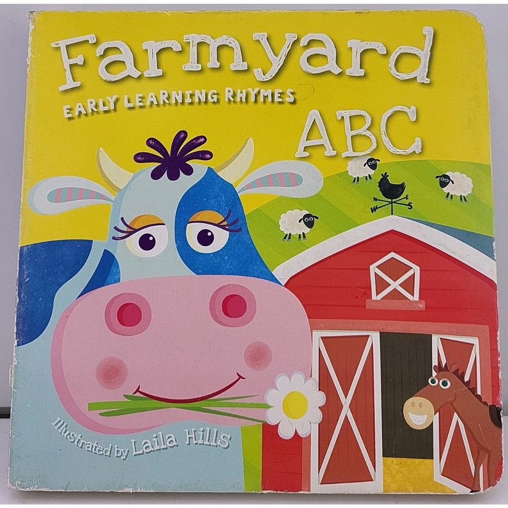Farmyard ABC by Rainstorm Publishing (2018, Children's Board Books)