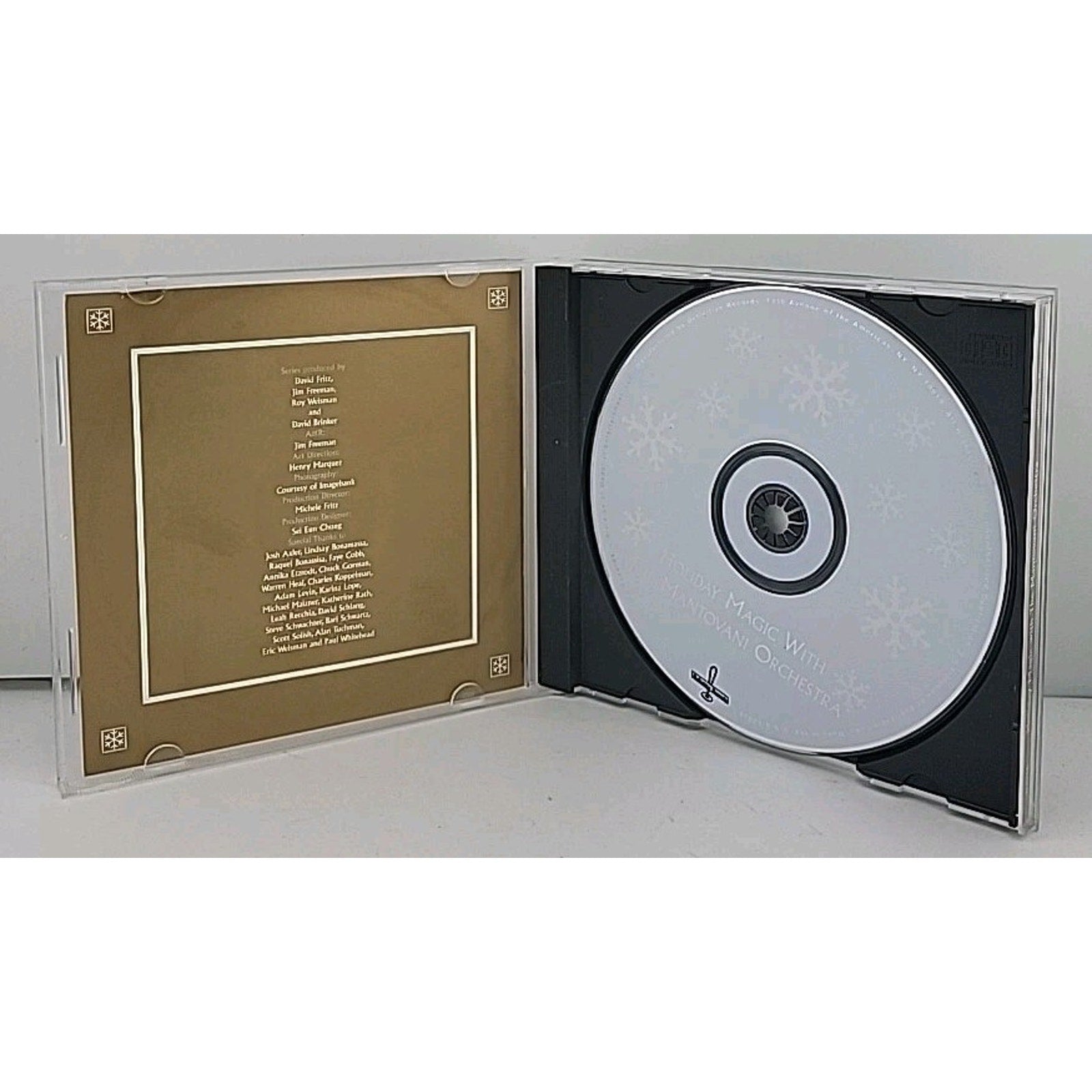 Holiday Magic with the Mantovani Orchestra by Mantovani Orchestra (CD, Sep-2003,