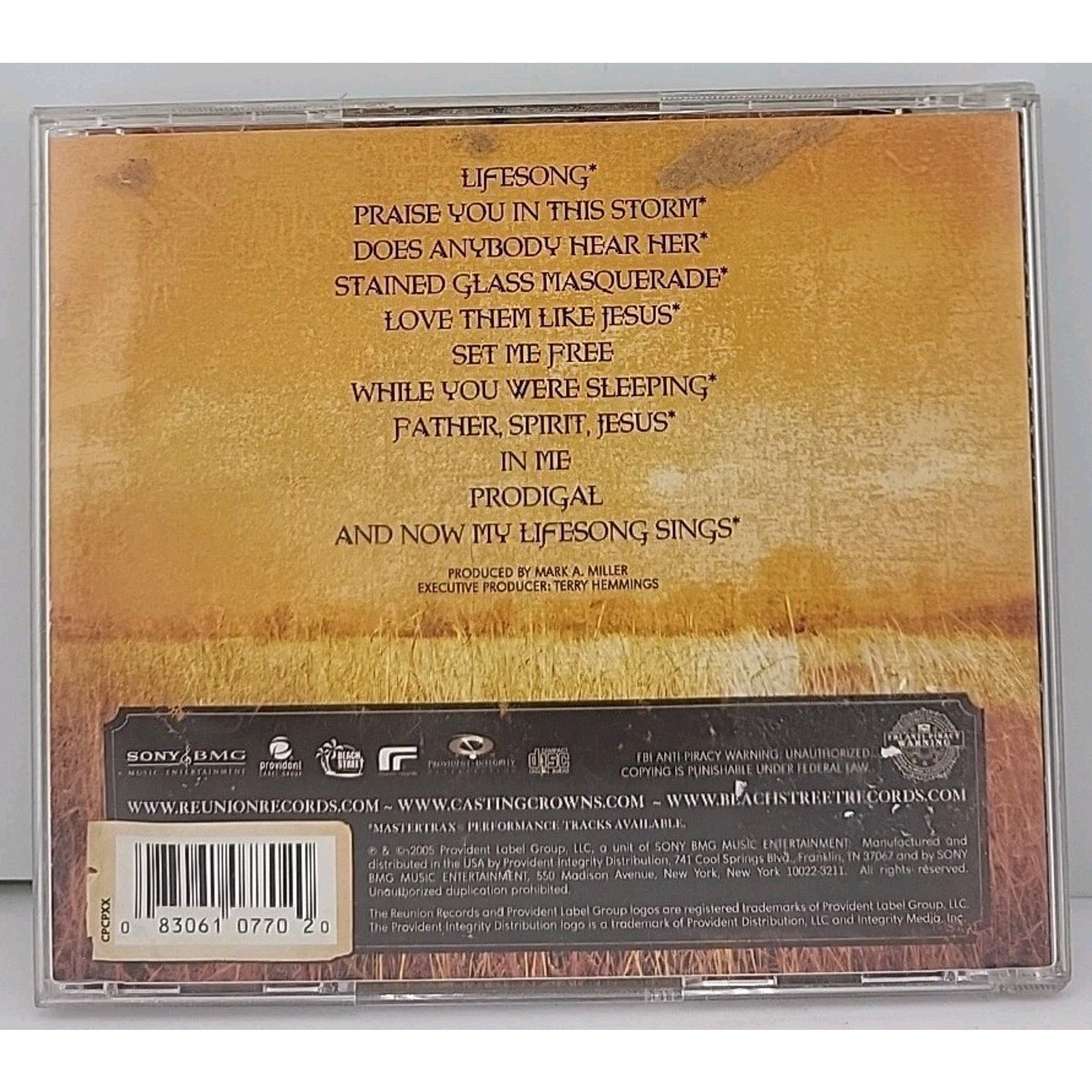 Lifesong by Casting Crowns (CD, 2005)