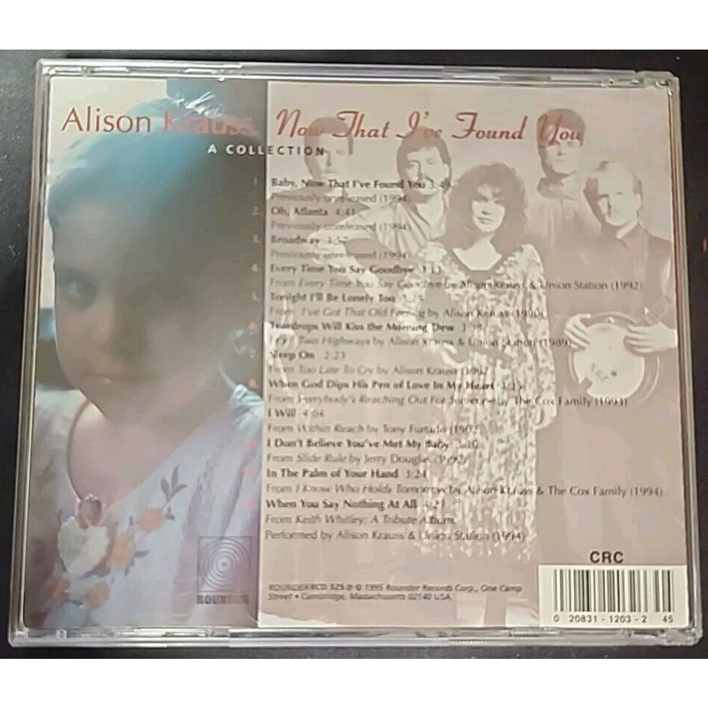 Alison Krauss : Now That Ive Found You (CD)