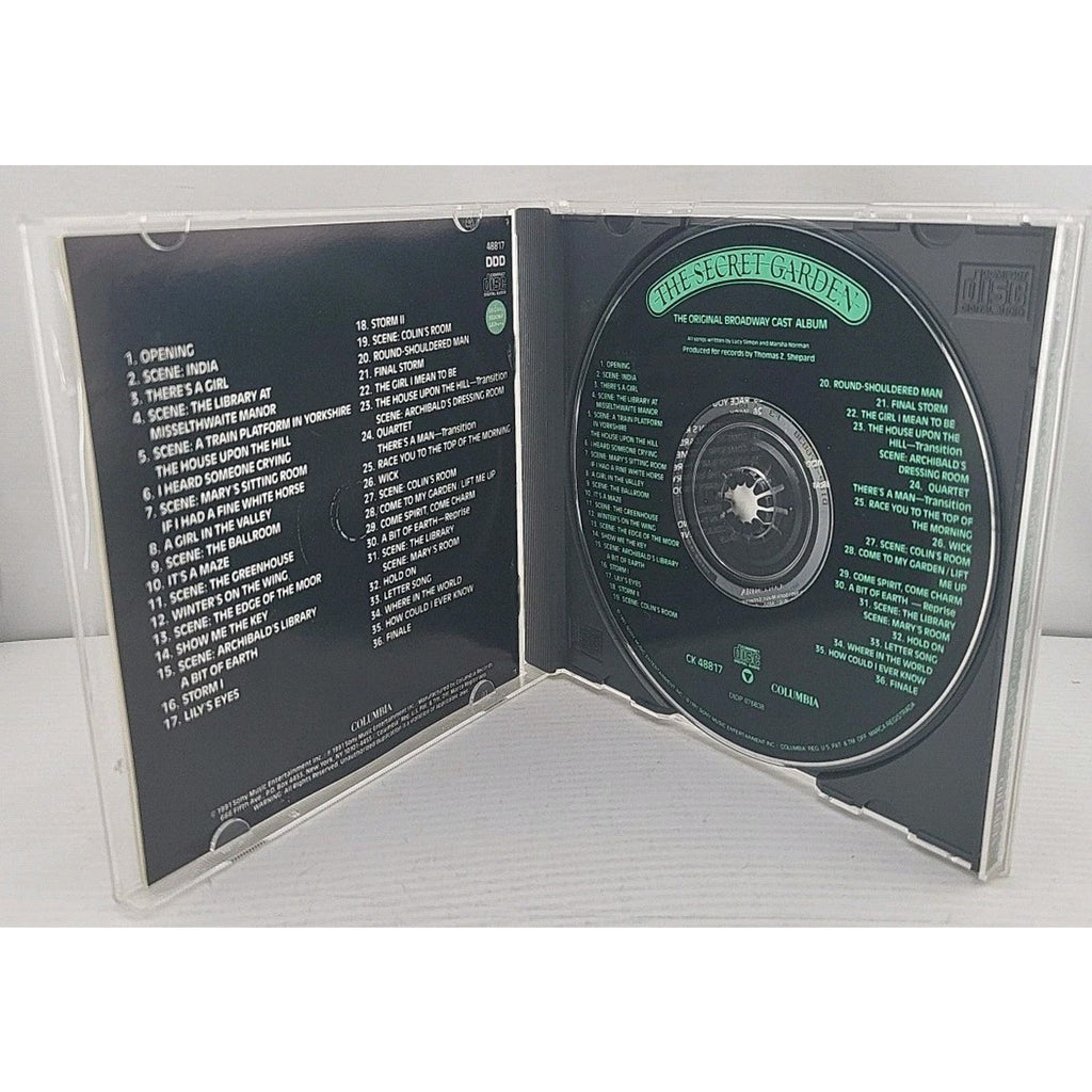 Broadway Cast Album by Secret Garden (CD, 1991)