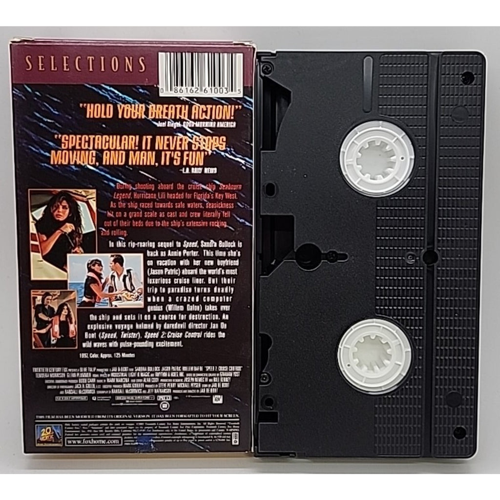Speed 2 Cruise Control (VHS, 1997) - Selections