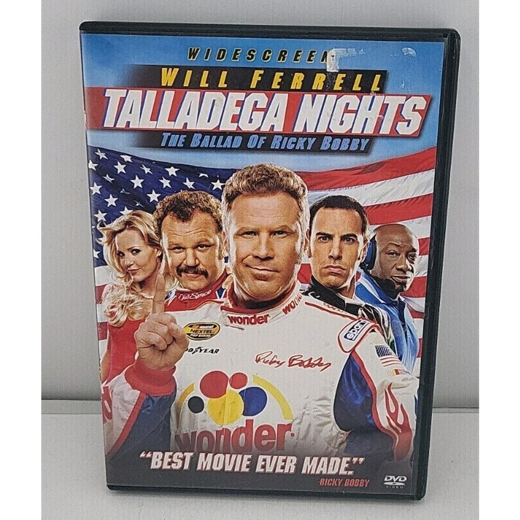 Talladega Nights: The Ballad of Ricky Bobby (DVD, 2006, Widescreen) Will Ferrell