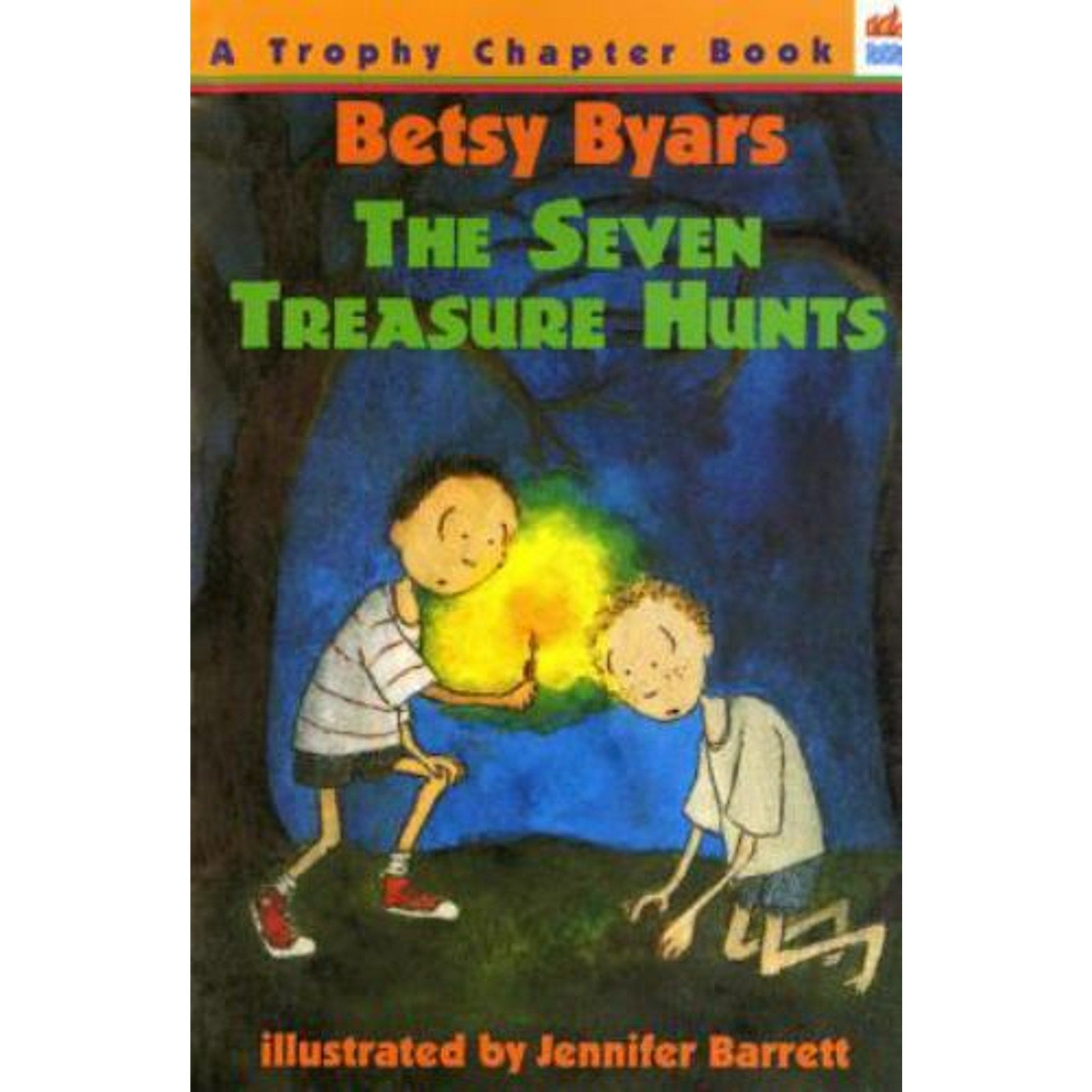 Trophy Chapter Bks.: The Seven Treasure Hunts by Betsy Byars (1992, Trade Paper…