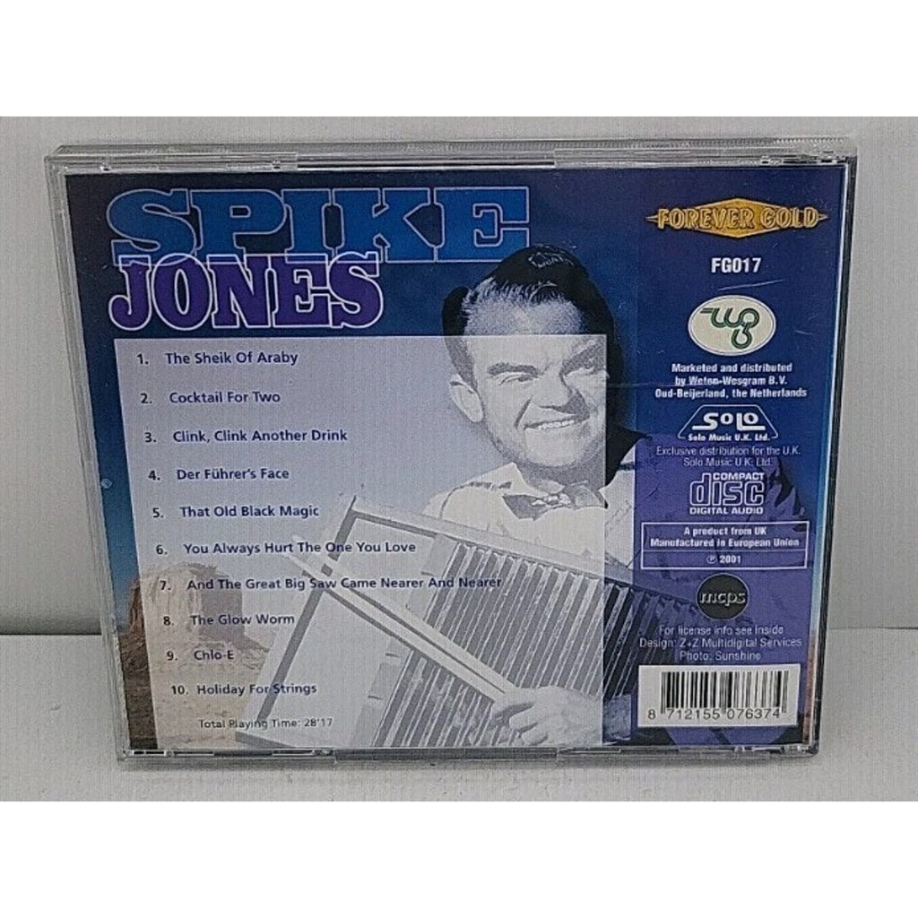 Spike Jones CD, Forever Gold label