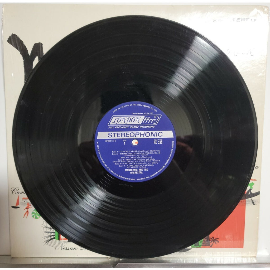 Mantovani And His Orchestra – Italia Mia (Vinyl)