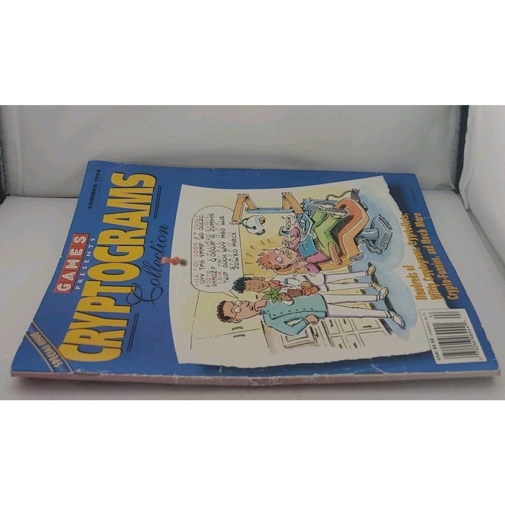 Games Presents Cryptograms Collection Summer 1999 [Paperback] #31