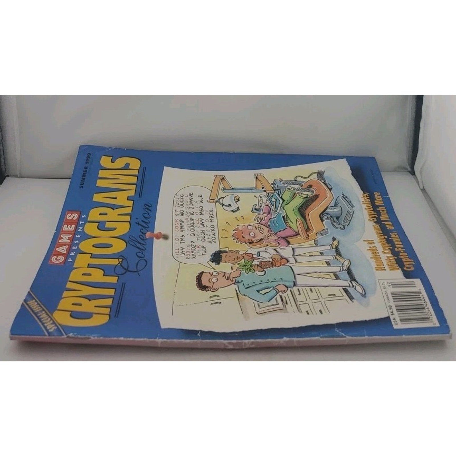 Games Presents Cryptograms Collection Summer 1999 [Paperback] #31