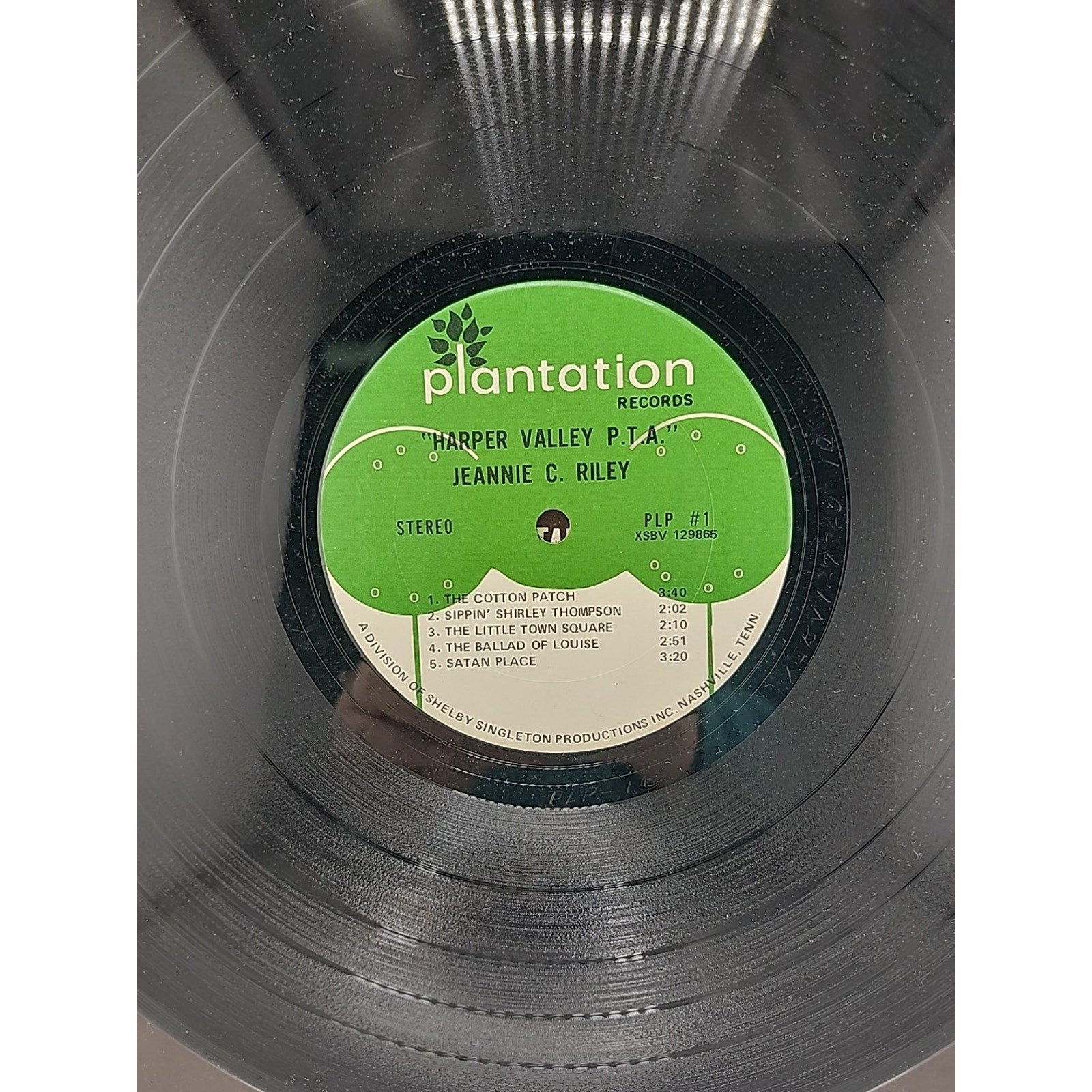 Jeannie C. Riley - Harper Valley P.T.A. - Plantation Records - PLP 1 - LP, Album