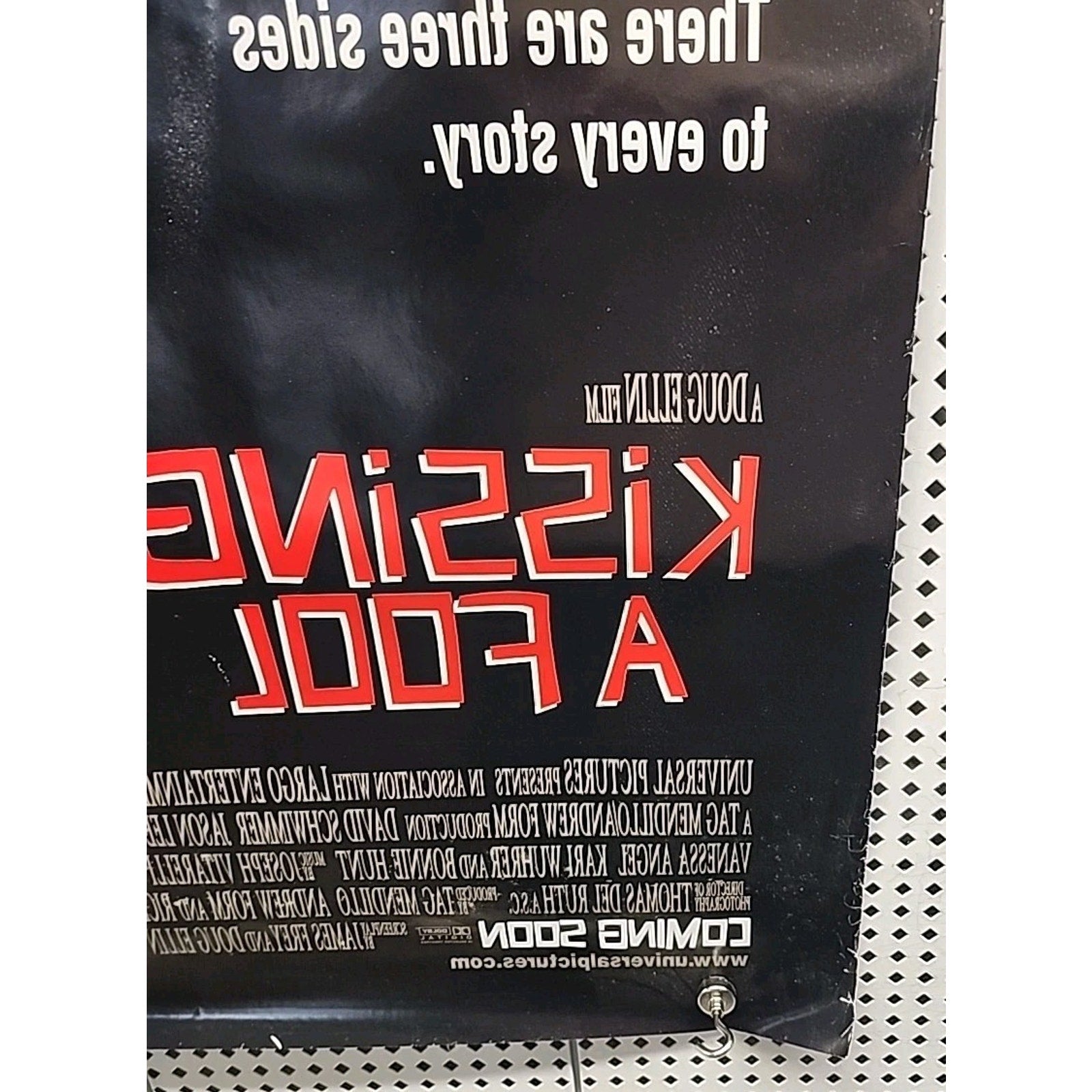 Kissing A Fool Movie Poster 2 Sided Original Final 27x40 Mili Avital Jason Lee