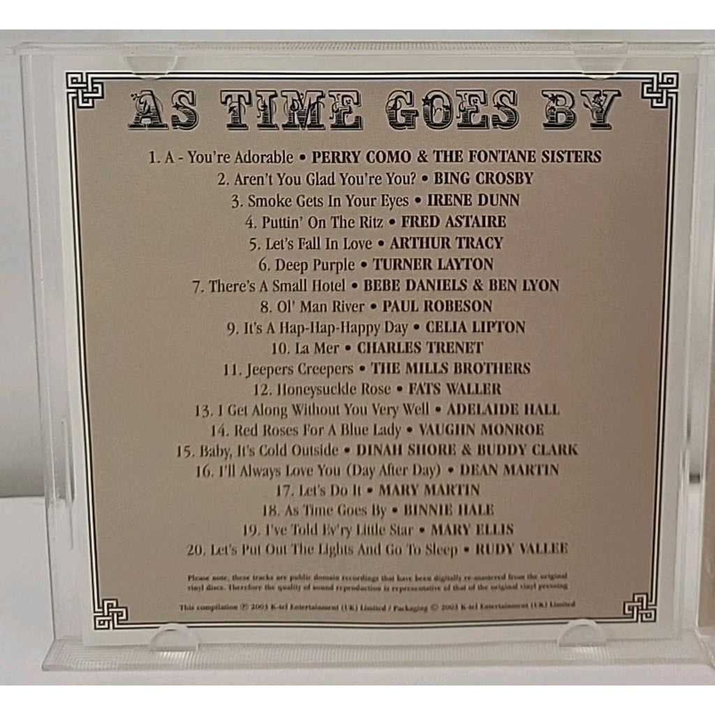 As Time Goes By CD 20 Cherished Melodies