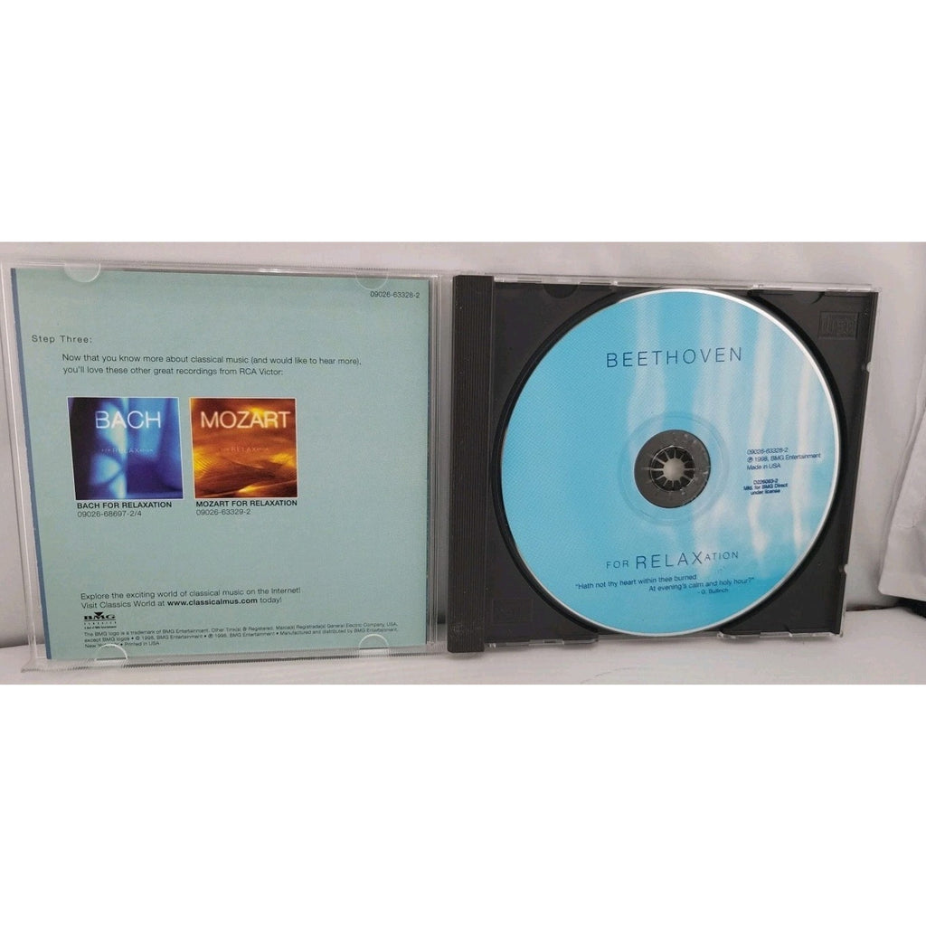 Beethoven For Relaxation (CD, 1998, BMG) Classical Music Compilation