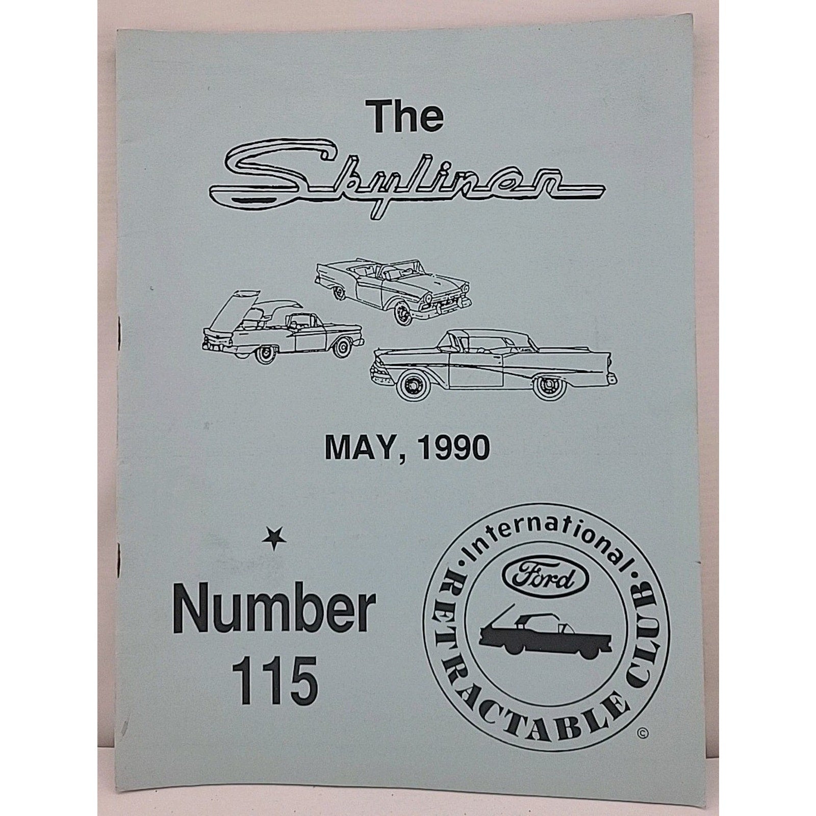The Skyliner - International Retractable Club - May 1990 Number 115