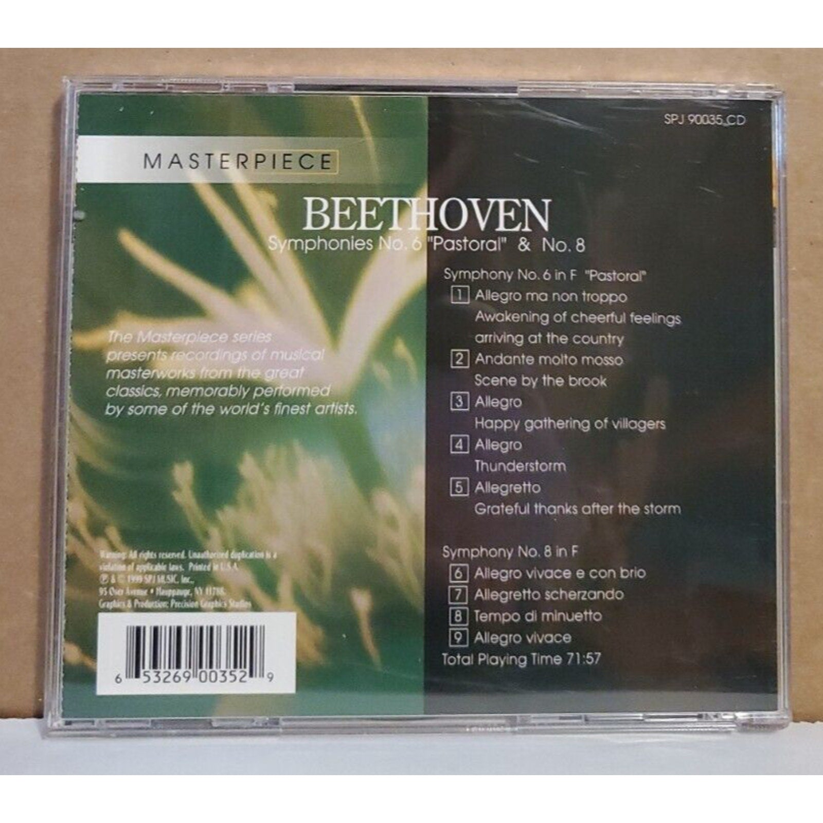 Beethoven: Symphony 6 & 8 - Audio CD By Ludwig van Beethoven