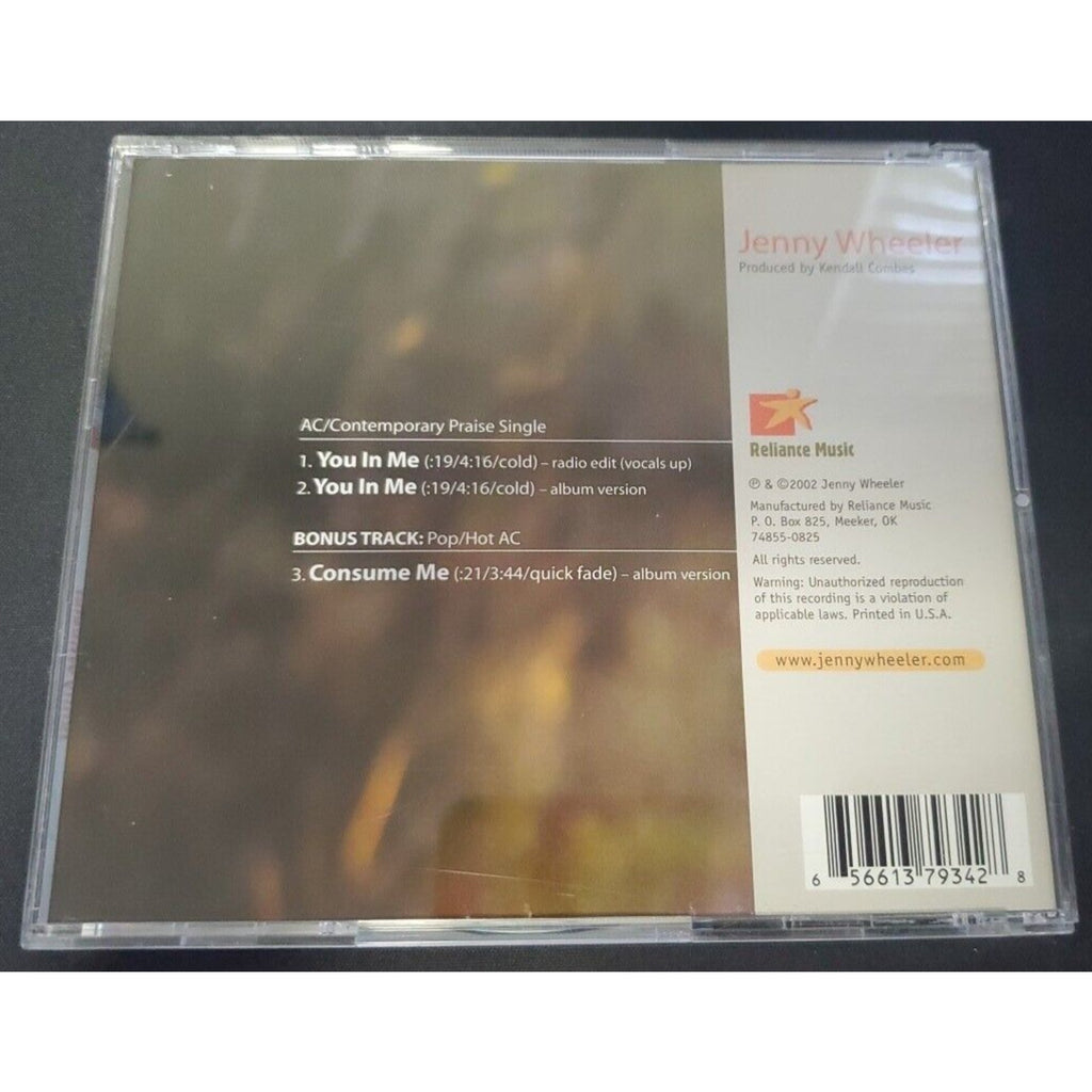 Jenny Wheeler You In Me (CD) Single