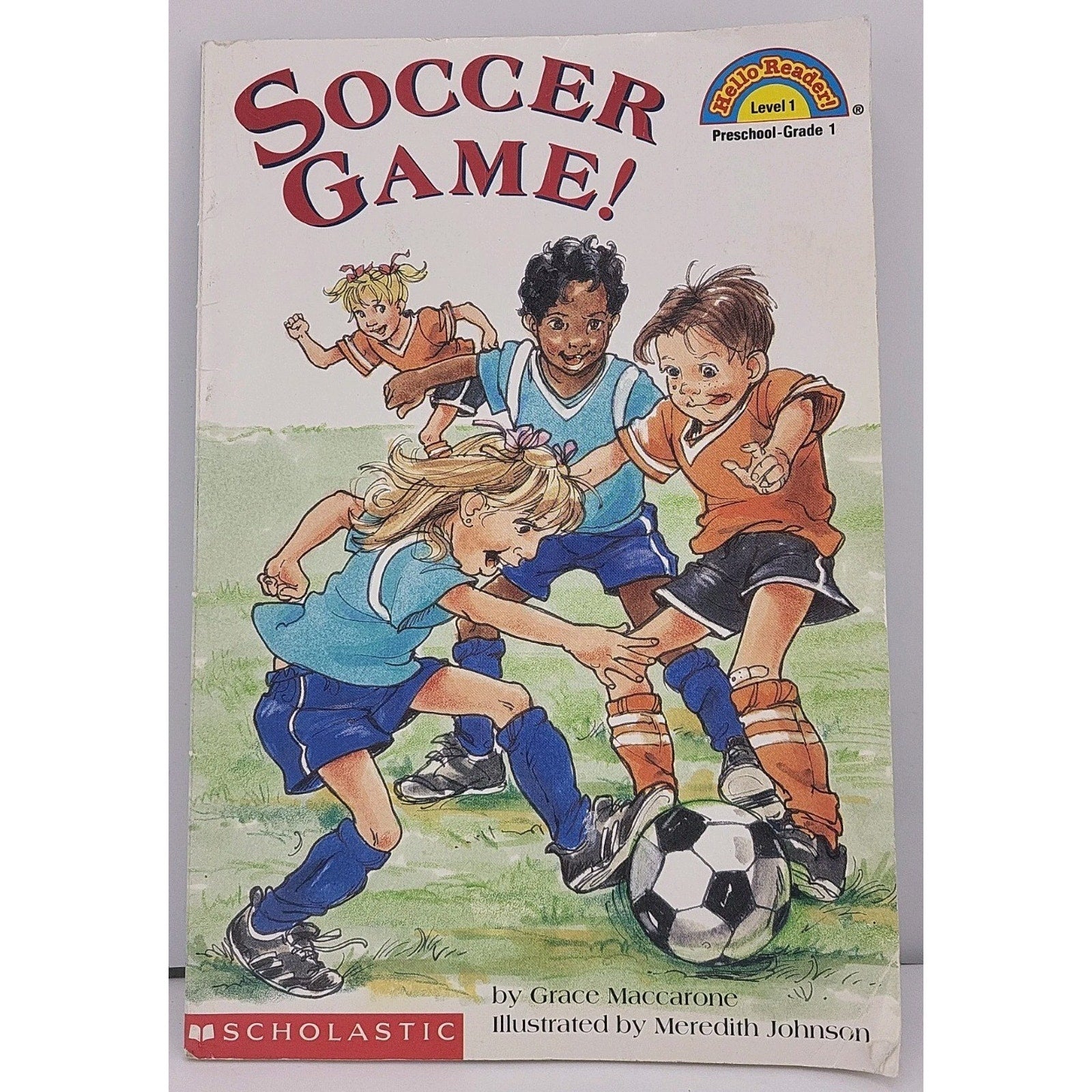 Soccer Game! (Scholastic Reader, Level 1) by Grace Maccarone (1994, Trade...