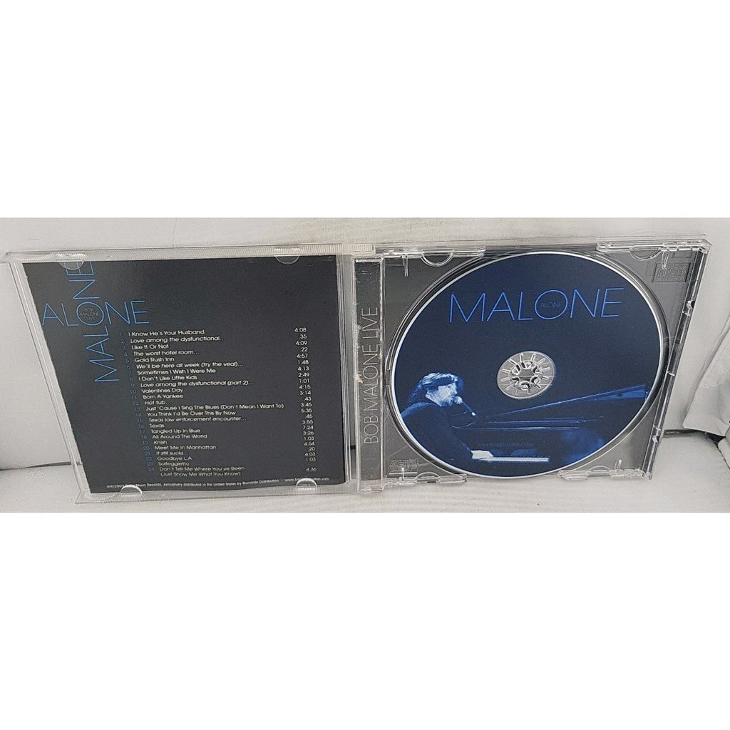 Malone Alone by Malone, Bob (CD, 2003)