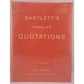 Bartlett's Familiar Quotations by John Bartlett (2002, Hardcover) *Brand New*