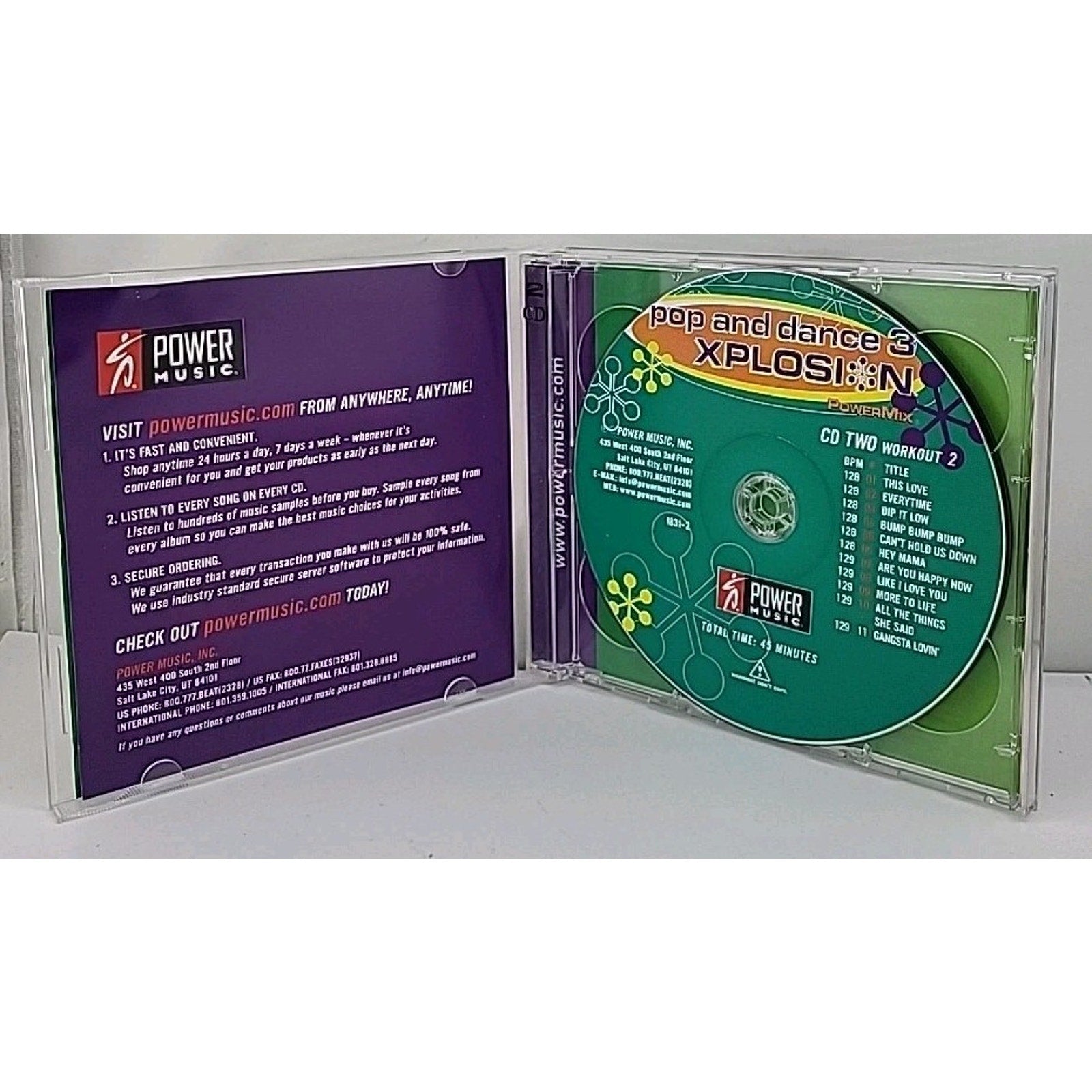 Pop And Dance 3 Xplosion Power Mix 2 CD Set