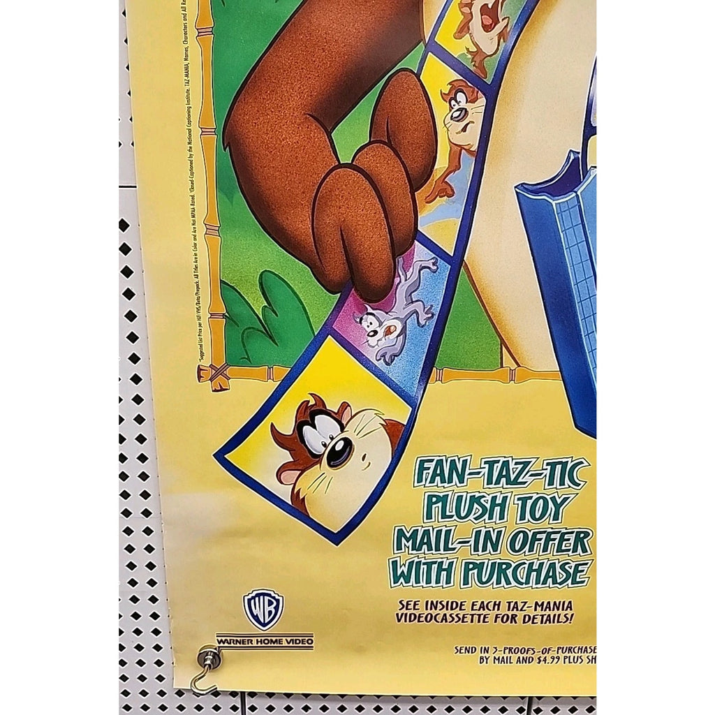Video Poster Taz Mania- 24x36 1993