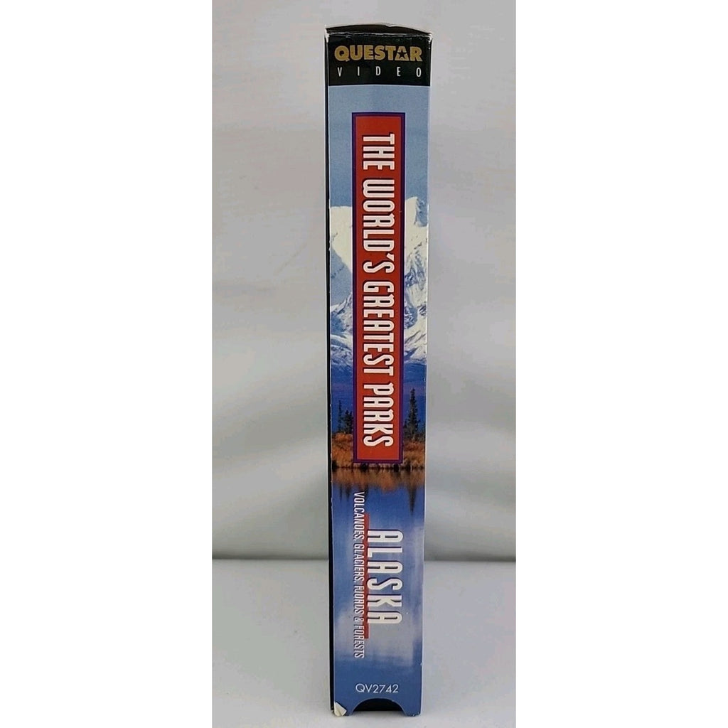 The World's Greatest Parks Alaska VHS VOLCANOS, GALCIERS, FJORDS & FORESTS