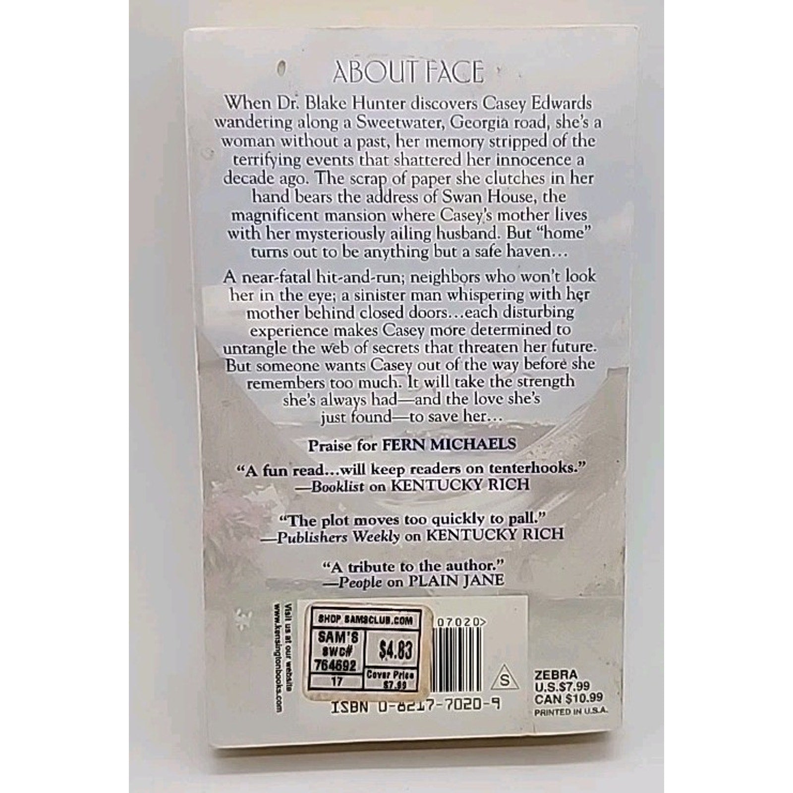 About Face by Fern Michaels (2003, Trade Paperback)