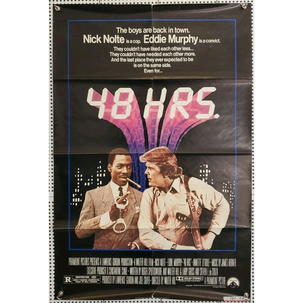 48 HRS Movie Poster 27x40