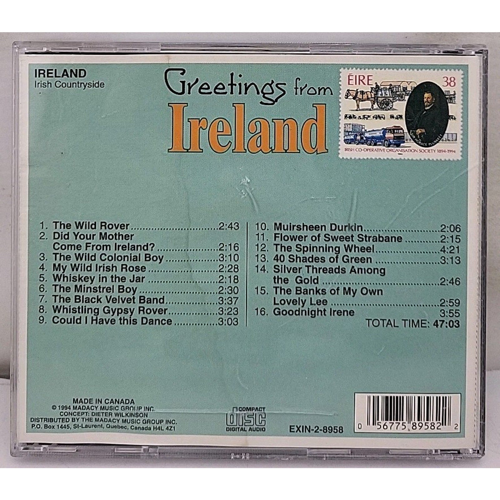 Brian Dullaghan Greetings From Ireland CD 1994