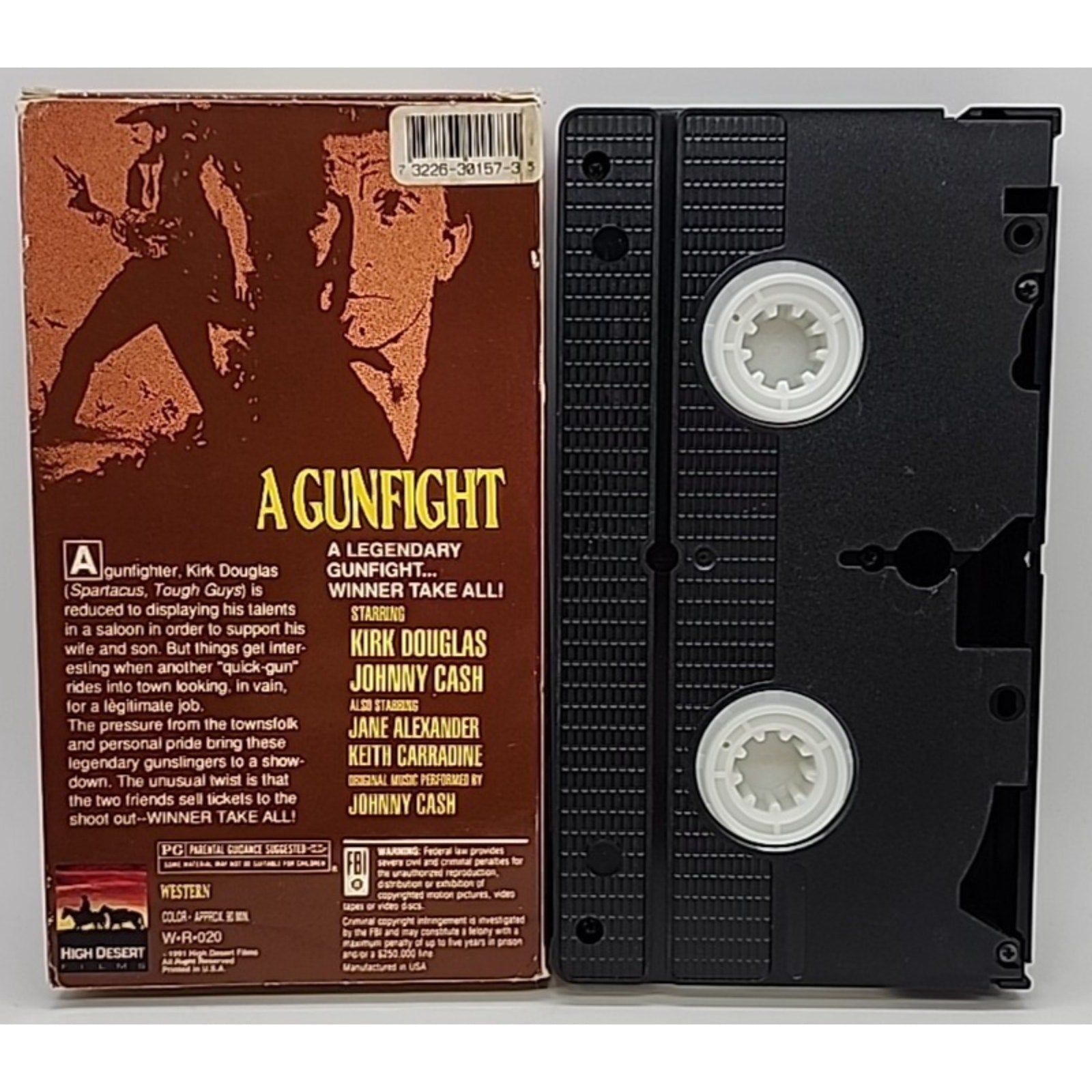 A Gunfight (VHS)