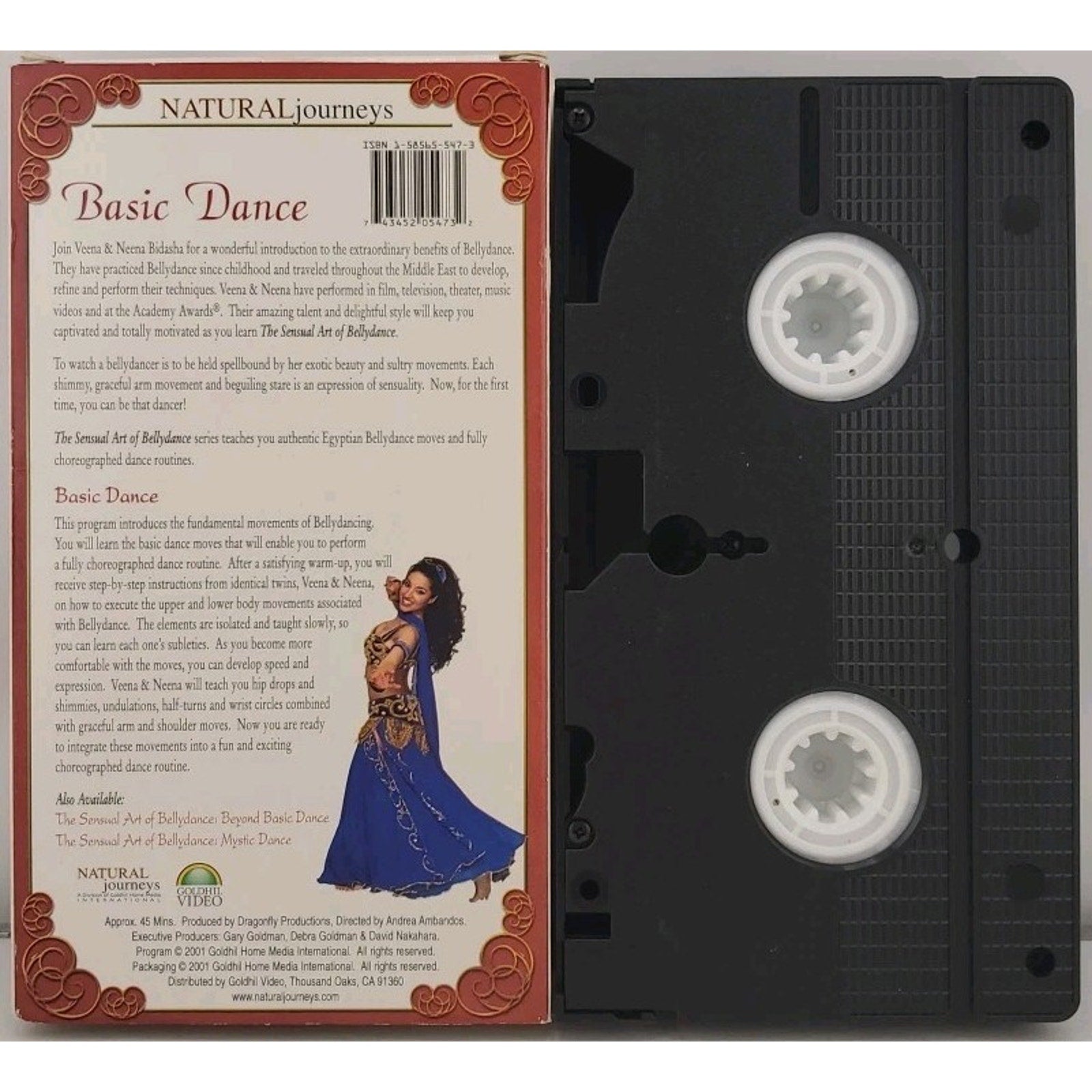 The Sensual Art of Bellydance - Basic Dance (VHS, 2001)