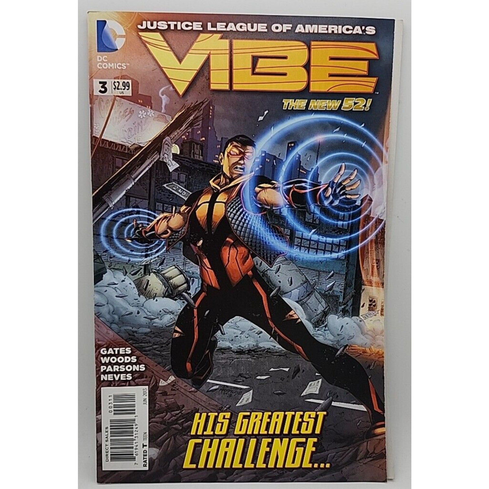 Justice League of America Vibe #3 (2013) DC Comics