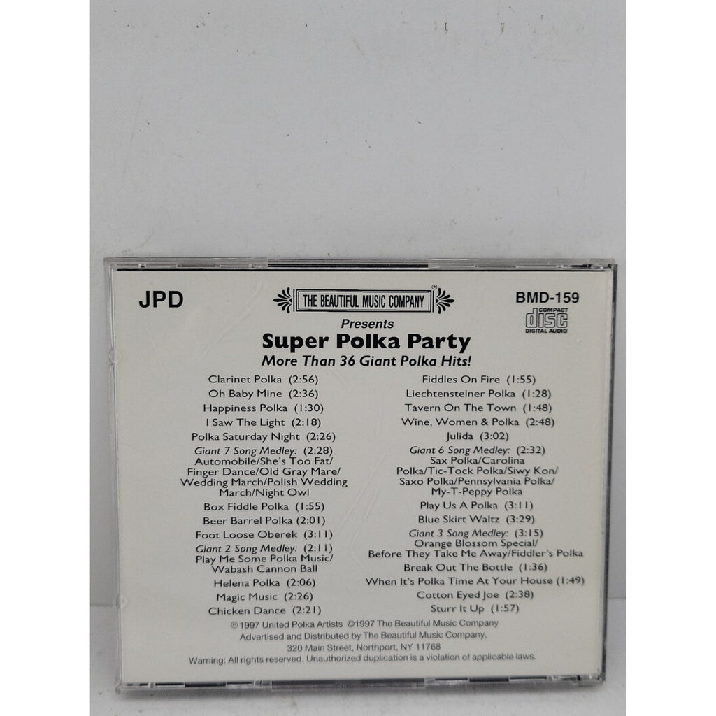 Super Polka Party CD