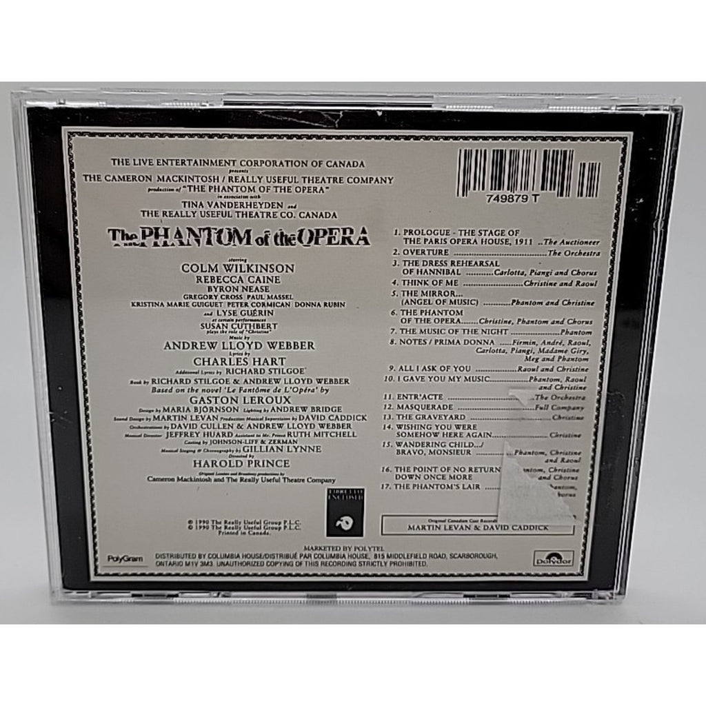 The Phantom Of The Opera CD