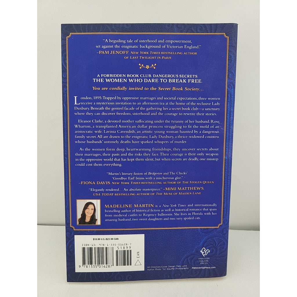 Secret Book Society : A Novel by Madeline Martin (2025, Trade Paperback)