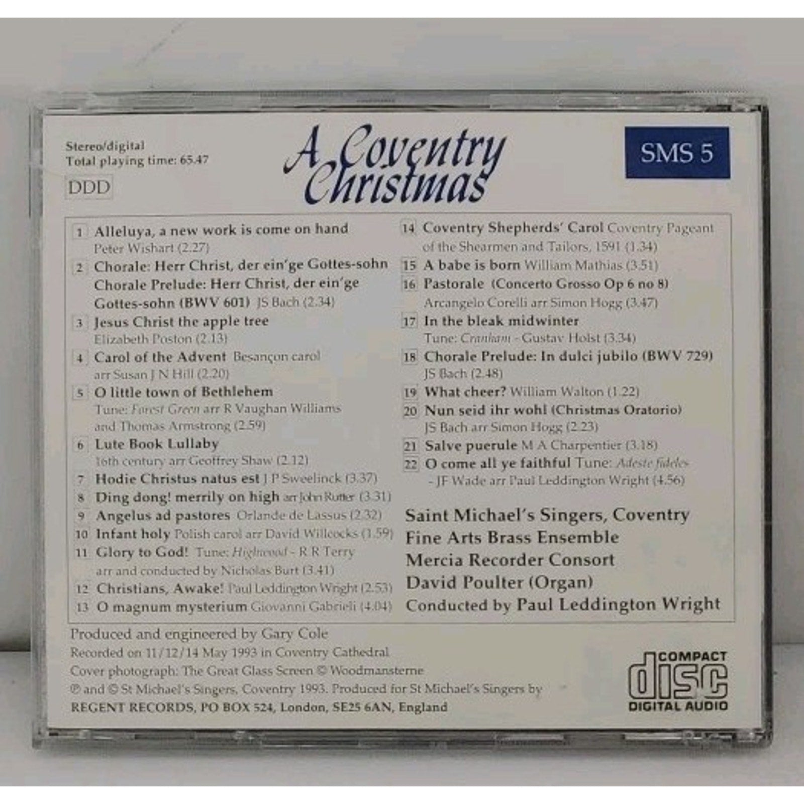 A Coventry Christmas CD - Saint Michael's Singers