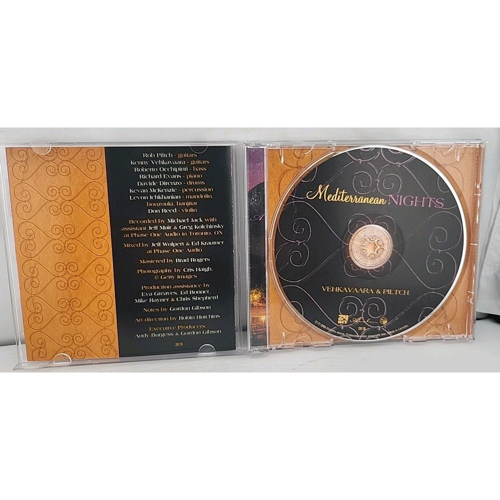 Mediterranean Nights by Vehkavaara & Piltch (CD, 2004)