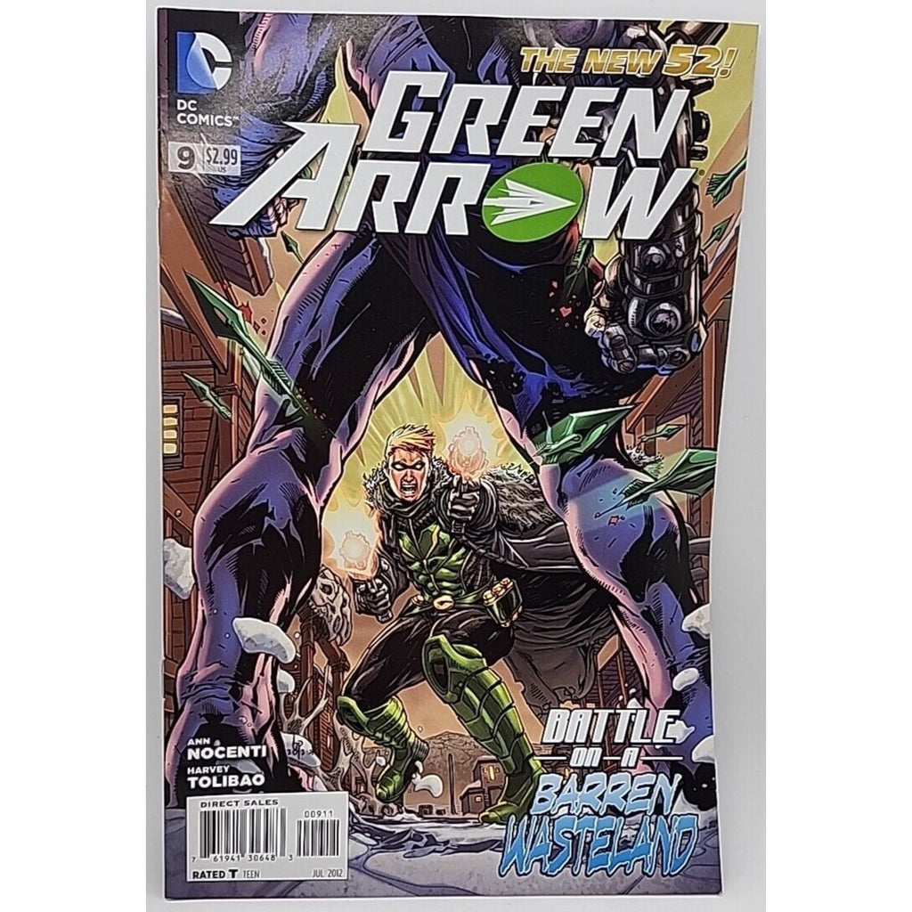 Green Arrow Battle on a Barren Wasteland #9
