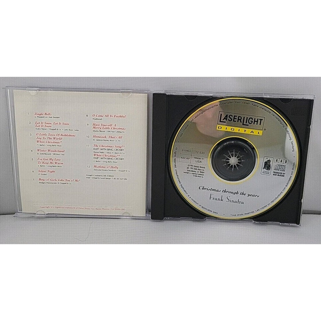 Christmas Through the Years by Frank Sinatra (CD, 1995)