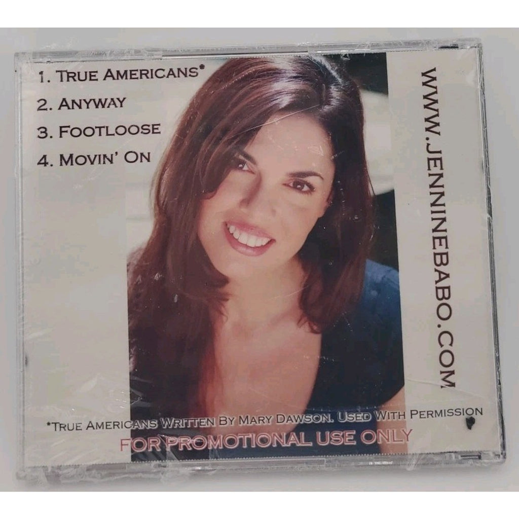 Jennine Babo A Little Part Of Me (PROMO CD) *Brand New*