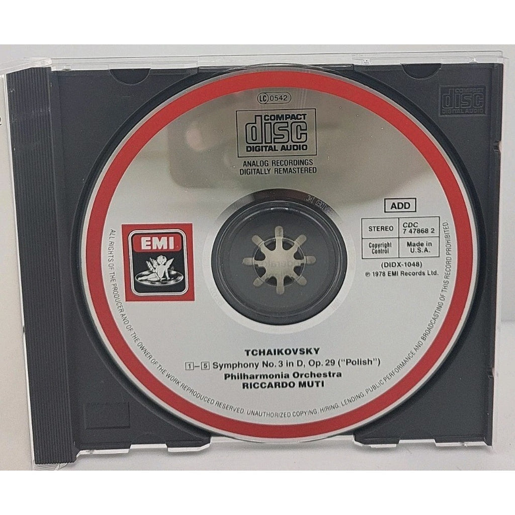 Tchaikovsky Symphony No. 3 In D CD Audio Music Polish Philharmonic Orchestra