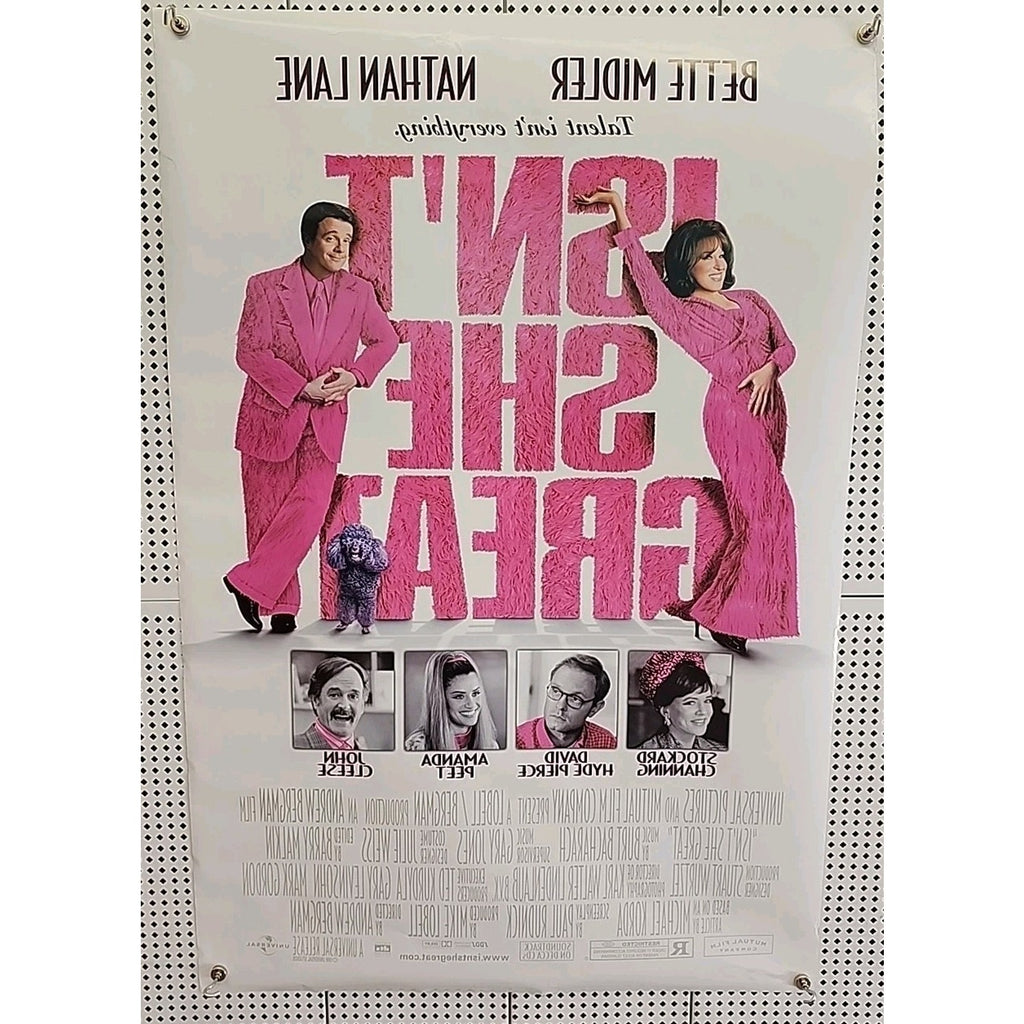 Isn't She Great Movie Poster 27x40 D/S Bette Middler Nathan Lane Amand Peet