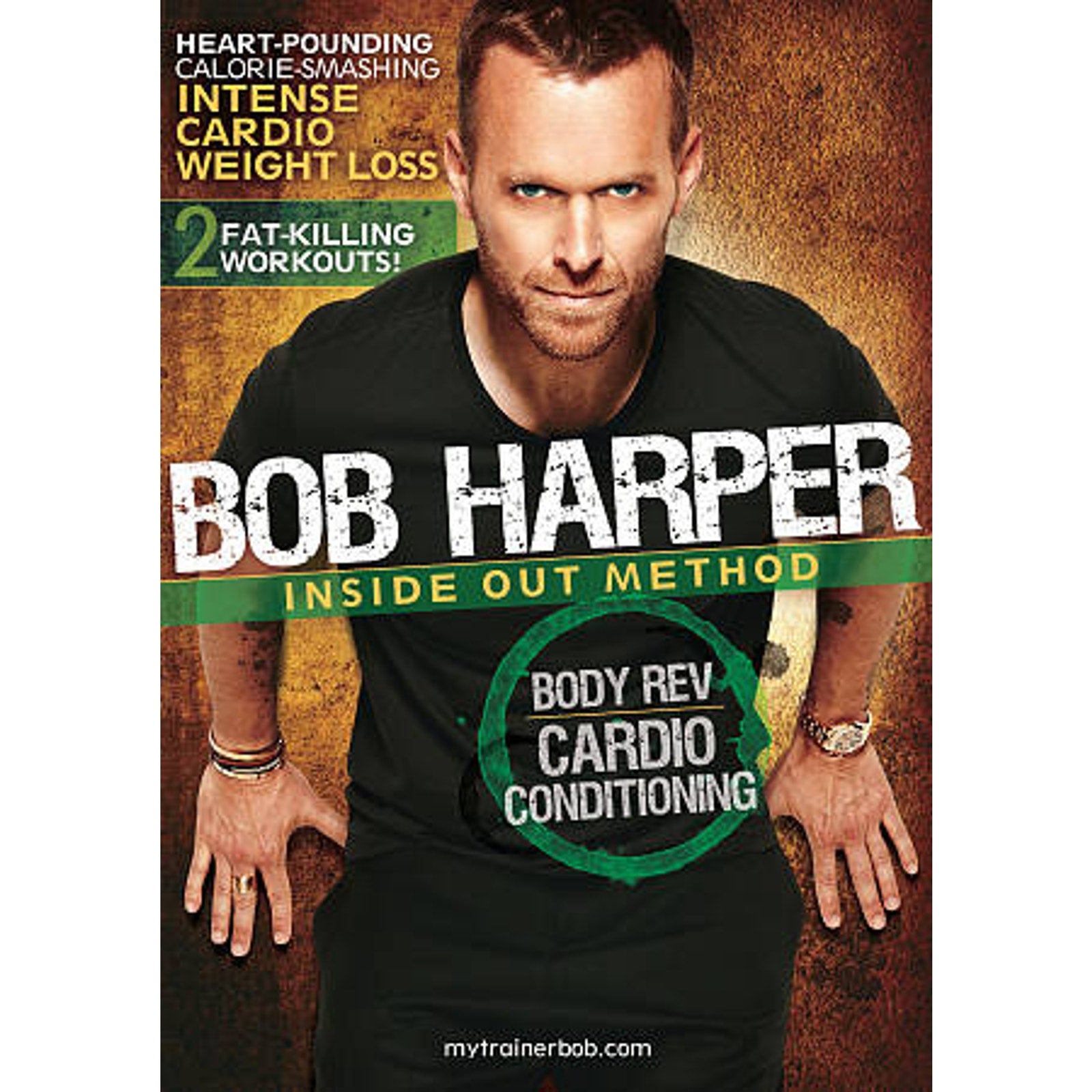 Bob Harper: Inside Out Method - Body Rev Cardio Conditioning (DVD, 2010)